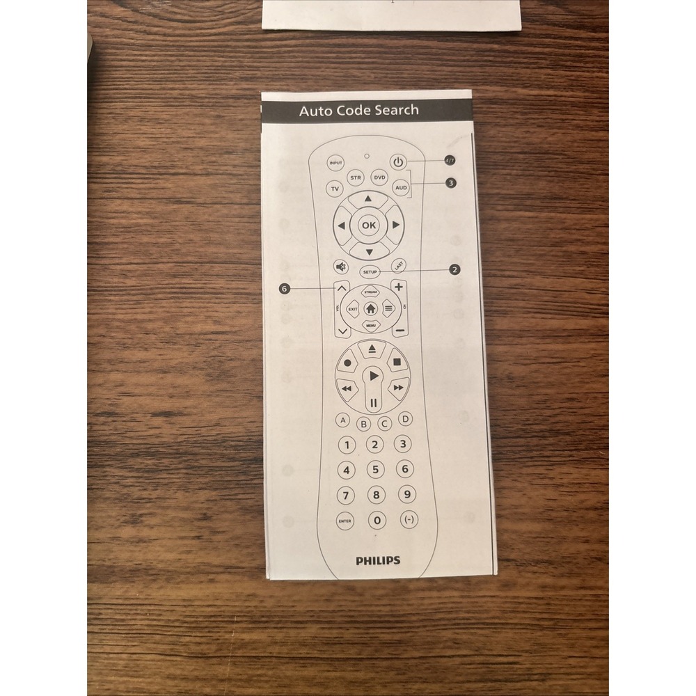 Philips 4-Device Universal Remote Control Pearl White - Picture 5 of 7